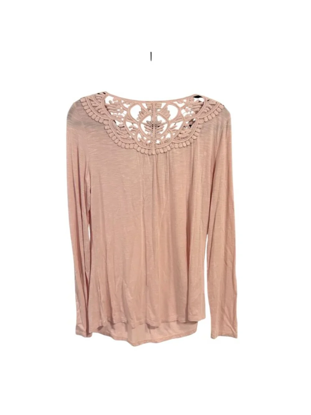 Anthropologie Meadow Rue Bobbin Lace Long‎ Sleeve Top Size M